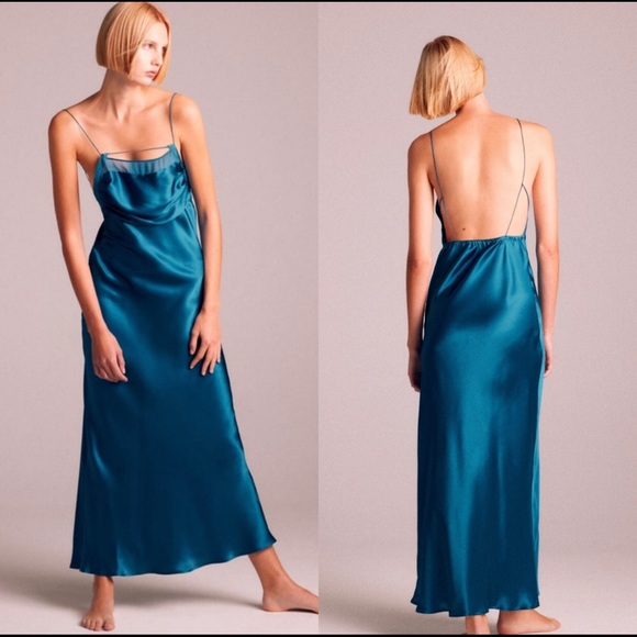 Zara Dresses Nwt Zara 0 Mulberry Silk Pleated Dress Poshmark